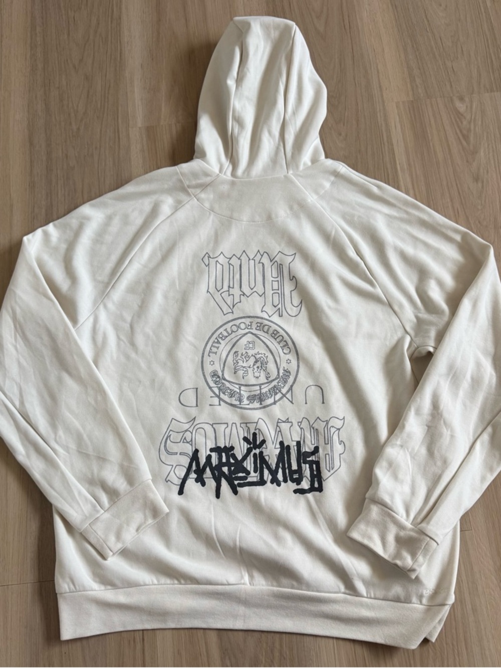 Nike X Travis Scott Mean White Dri Fit Hoodie Sz XL FZ0969-110